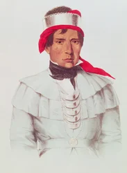 Chittee Yoholo, ein Seminolen-Häuptling